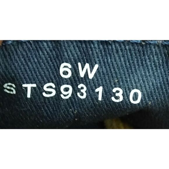 Sperry Top Sider Malibu Fish Print Boat Shoes‎ Women's Size 6 Red Black Casual - Picture 8 of 8